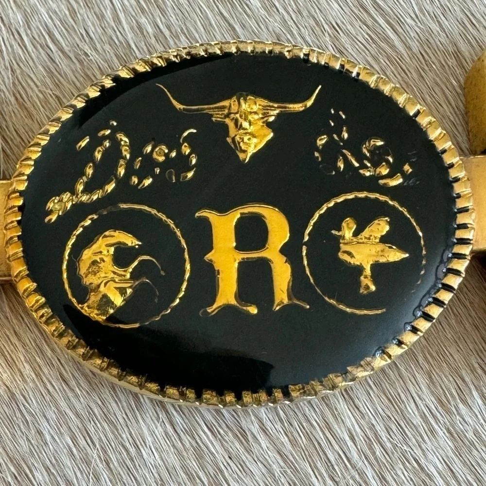 Dos de oro crocodile belt- duuuude- vintage - Picture 5 of 16